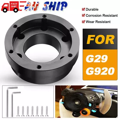 Steering Wheel Adapter For Logitech G29 G920 G923 70MM With Tools Racing Game • $26.09