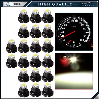 20Pcs White T3 Neo Wedge 1SMD LED Cluster Dash A/C Climate Light Bulbs For Acura • $10.39
