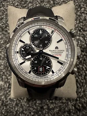 Maurice Lacroix Pontos Chronograph Stainless Steel Watch PT6288 Mint • $680