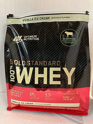 Optimum Nutrition Gold Standard 100% Whey Protein 80 Serv -  Vanilla Ice Cream • $56.99
