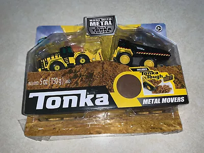 Tonka Metal Movers Front End Loader & Mighty Dump Truck Tonka Metal Tough Dirt • $51.38