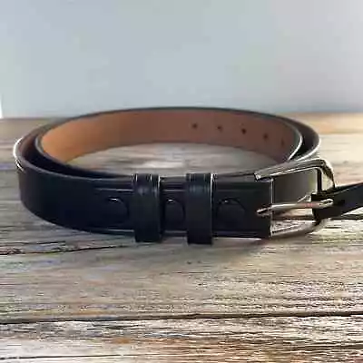 NEW Men's Belt (Size 40) USPS CERT PE 1-4197 Work Heavy Weight Leather Black • $15.99