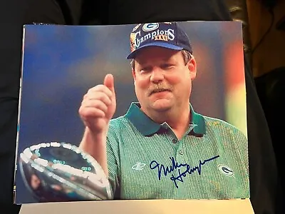 Green Bay Packers MIKE HOLMGREN Signed 8x10 Superbowl Photo NFL AUTOGRAPH 1B • $15