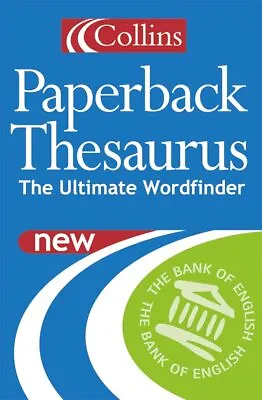 Collins Paperback Thesaurus Paperback Book The Cheap Fast Free Post • £3.67