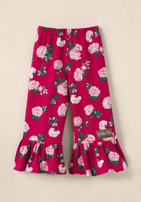 Matilda Jane Heart To Heart Rosebud Floral Big Ruffle Pants Size 4 NEW • $30.95