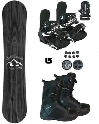 Symbolic Knotty Snowboard+Bindings+Boots Men Women Complete Package +burton Dcal • $339.99