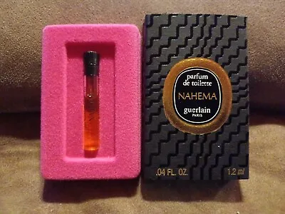 Guerlain Nahema 1ml Parfum Micro Mini Vintage Splash (new With Box) • $49