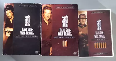 Have Gun-Will Travel DVD's -Seasons 1 2 & Final Season Vol 1 • $10