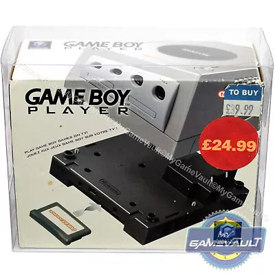 GameBoy Player BOX PROTECTOR For Nintendo GameCube 0.5mm DISPLAY CASE LOOSE FIT • £8.99