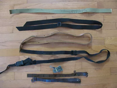 Lot Of Military Field Belts Rifle Slings Suspenders • $19.99