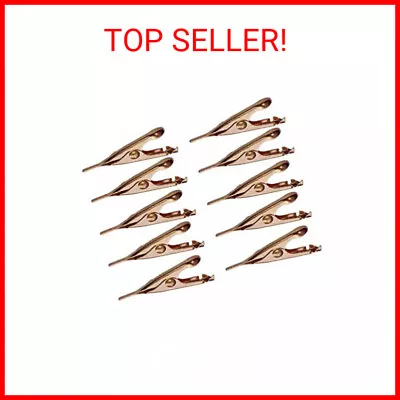 Corpco Micro Toothless Alligator Test Clips Copper Plated With Smooth Microscop • $13.34
