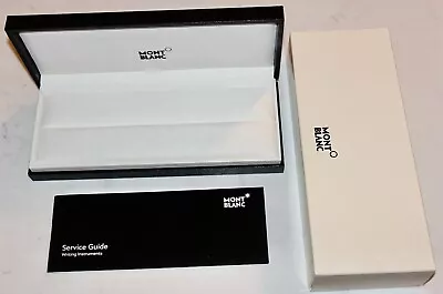 Montblanc  Pen Box And Service Guide Only  NEW • $39.99