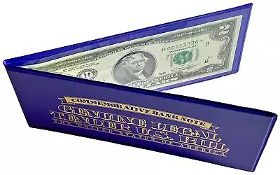 1976 Bicentennial $2 Dollar Bill + RARE STAR Note (C Circulated Great Gift! • $675