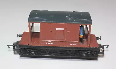 Oo Gauge Hornby R1121 Br Standard Brake Van #b952010 Brown Unboxed • £5.99