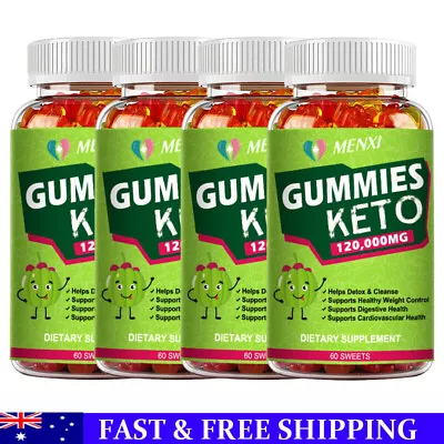 Keto Gummies Ketone Advanced Fat Burner Weight Loss Men Women Dietary Supplement • $38.99