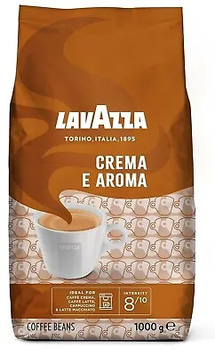 Lavazza Crema E Aroma Coffee Beans - 1kg UK Made • £11.99