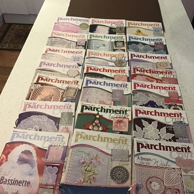 £10 • Buy Job Lot Craft Parchment Magazines