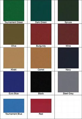 New 9' Proform High Speed Pool Table Cloth Felt - Euro Blue - Ships Fast • $272.75