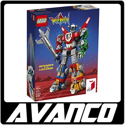 LEGO Ideas Voltron 21311 Lion Defender Of The Universe Robot Legendary Lions NEW • $799.99