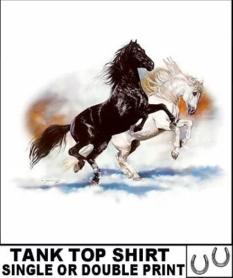 Beautiful Arab Morgan Lipizzan Thoroughbred Horse Tank Top Shirt Ab359 • $23.99