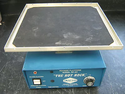 Elmeco Temperature Controlled Rocker Platform Model Rp-50  The Hot Rock   • $299.99