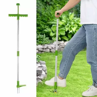 Weeders Hand Tool Puller Steel Claw Remover Weeding Root Twister Killer Garden • £11.59