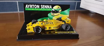 AYRTON SENNA  Edition 43 No 15     Lotus  99 T-Honda Turbo 1987 • £18