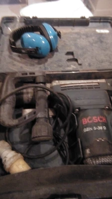 £87 • Buy Bosch Gbh 5 Demolition Hammer Drill, 110V - Black/Blue