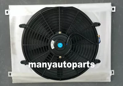 Aluminum Shroud&fans For VW GOLF MK1 Jetta SCIROCCO GTI SPEC 1.6 1975-1981 MT • $110