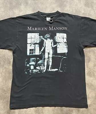 Vintage Original Marilyn Manson 1996 T Shirt 90s Tour Shirt XL • £178