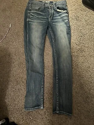 Mens Buckle Jeans 30x32 • $40