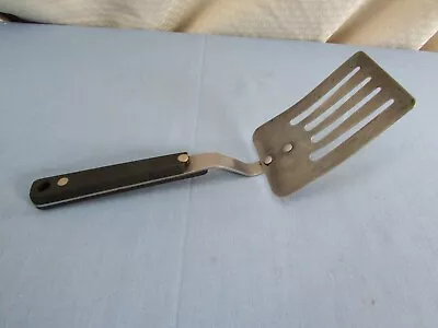 Vintage Ekco Flint Stainless Steel  Slotted Spatula  As Is  • $11.99