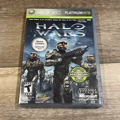 Halo Wars - Platinum Hits - Xbox 360 - CIB • $7.99