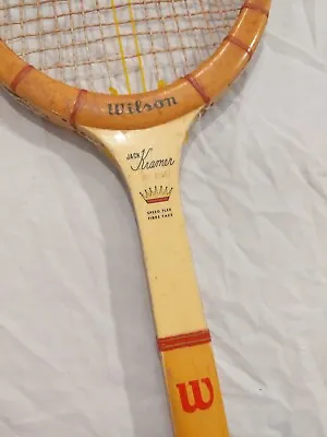 Wilson Jack Kramer Net Star Jr Vintage Wood Tennis Racquet • $13