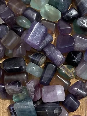 Rainbow Fluorite Tumblestone : Clarity : Stability : Purity • £2.99