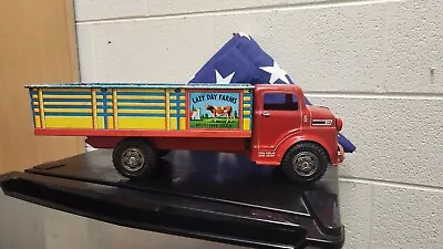 Marx Lumar Lazy Day Farms Tin Litho Truck 18  • $25