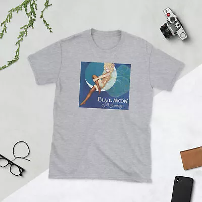 Vintage Blue Moon Silk Stockings Short-Sleeve Unisex T-Shirt • $28.94