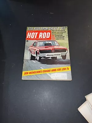 Vintage Hot Rod Magazine September 1968  V8 Corvair • $11.04