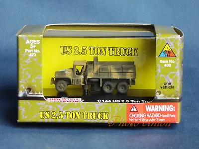 WW2 1:144 Scale Wargame Diorama US Army 2.5 Ton GMC 6x6 Military Truck NMT 423 • $4.99