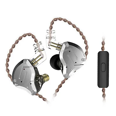 ZS10 Pro 3.5mm Wired In-ear Headphones 1DD+4BA    K4D6 • $75.65
