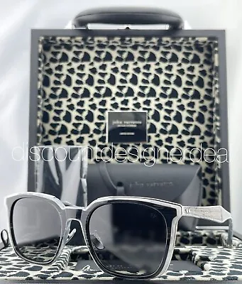 John Varvatos Sunglasses Limited Edition JV103 Black Pearl Gray Polarized Lens • $599.99
