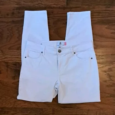 Cabi NEW White Skinny Jeans Size 12 The Skinny Item #6073 • $36