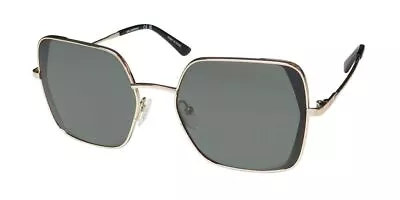 New Karl Lagerfeld 340s Sunglasses Metal 56-18-140 Full-rim Gold 710 Womens • $79.95