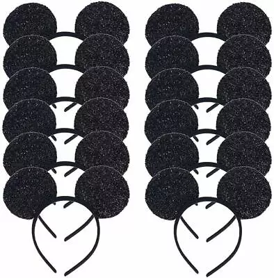 12pc Mickey Mouse Ears Minnie Headbands Birthday Party Supplies Favors Boy Girls • $13.99