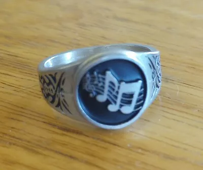 Music Notes On Staff Ring Great Musical Note Design Available Sizes 7 To 14 • $26