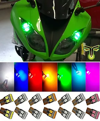 2x T10 LED Pilot/Parking/Side Marker Light Bulbs For Kawasaki Motorcycles • $9.99