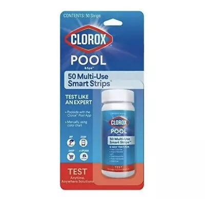 Clorox Pool Spa 50 Multi-Use Smart Strips Swimming Pool Water Testing • $13.98