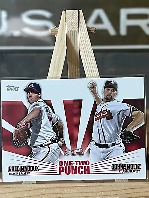 Greg Maddux John Smoltz Atlanta Braves 2023 Topps One-Two Punch  • $5.59