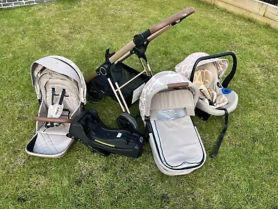 Baby Pram 3 In 1 Travel System Used • £150