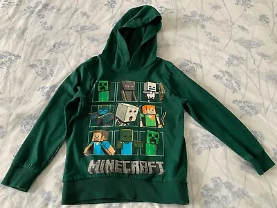 Next Minecraft Hoodie For Boys Age 6 Years Old - Good Condition • £8.50